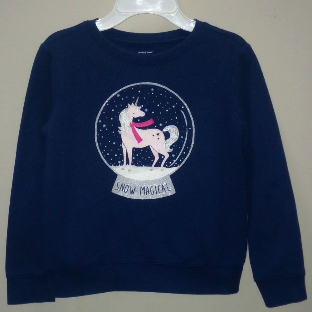 3 For $15🩵Jumping Beans Unicorn Blue Sweatshirt